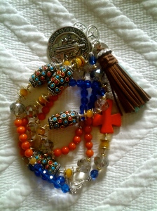 The most beautiful Rosary bead I have ever seen!